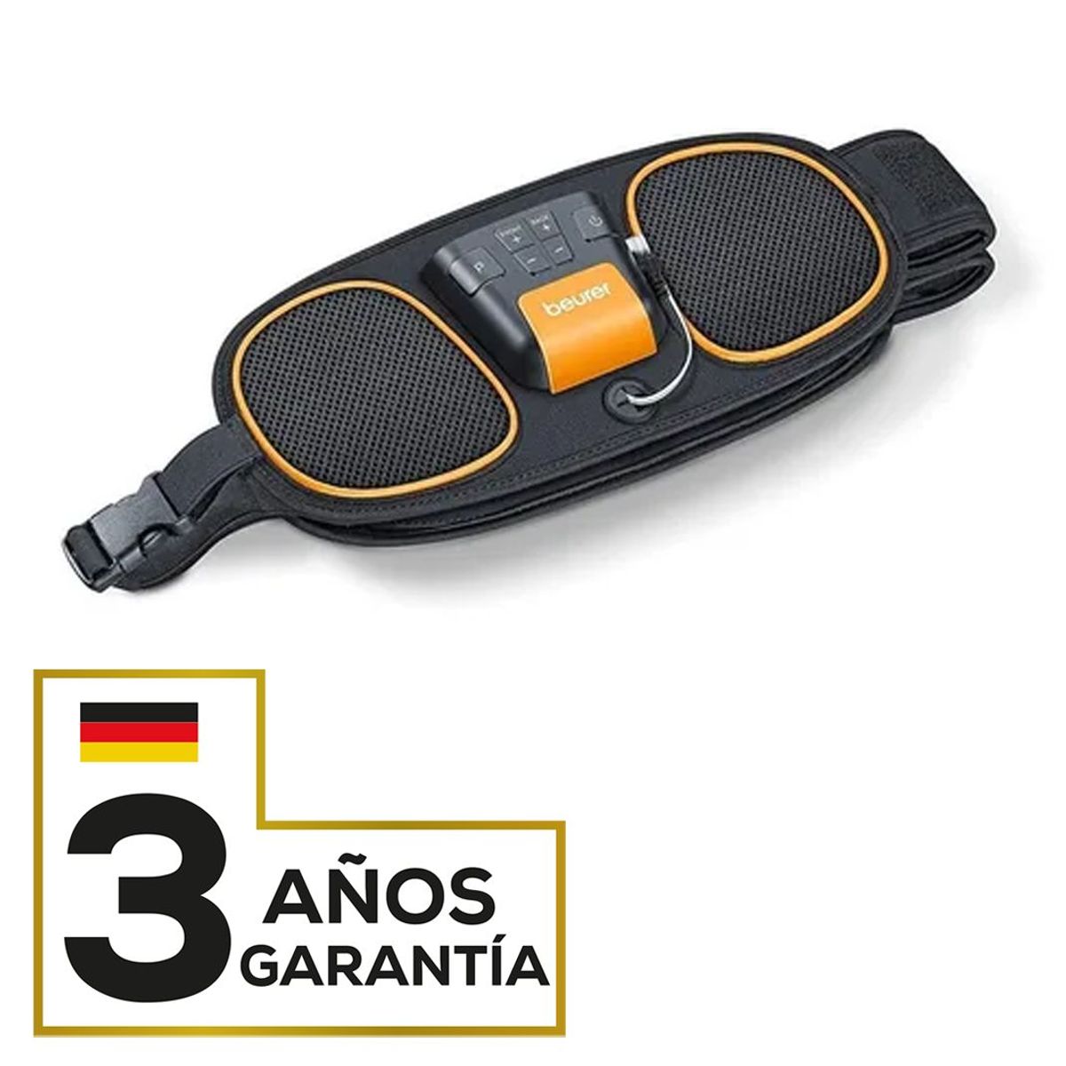 BEURER - Cinturón de tonificación abdominal 2 en 1 Beurer EM 39