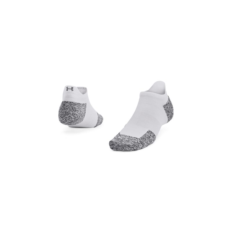 UNDER ARMOUR - Medias Hombre Under Armour AD RUN CUSHION 1P Blanco UNDER ARMOUR
