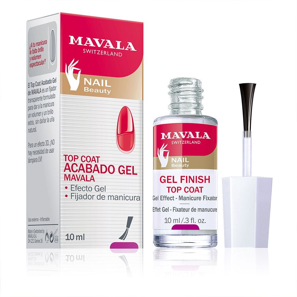 MAVALA - Base para Uñas Mavala  - Gel Finish top Coat 10 ml