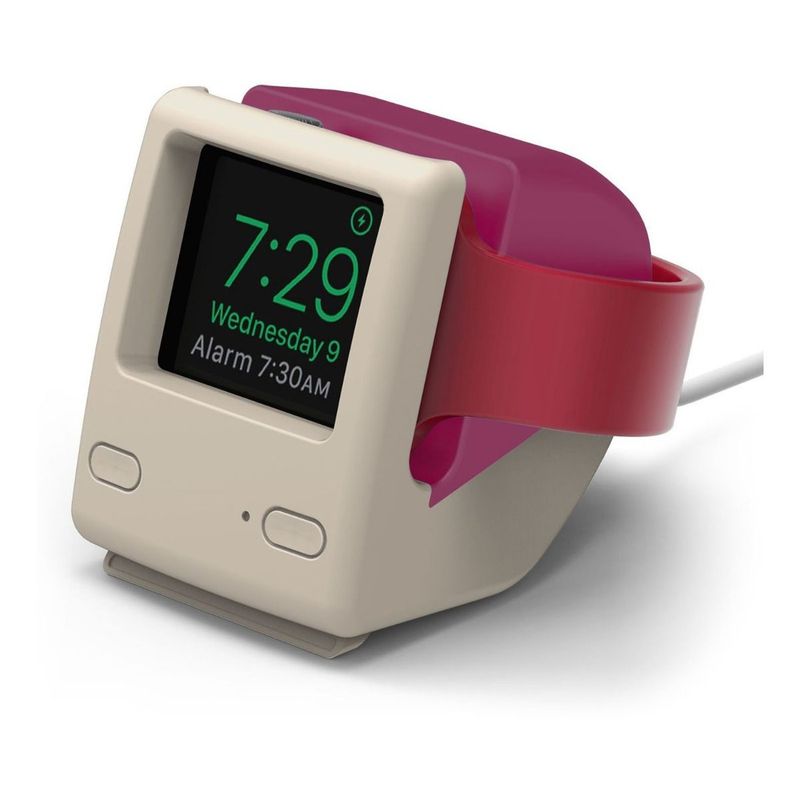 ELAGO - ELAGO Stand Compatible Apple Watch W4 Rosado