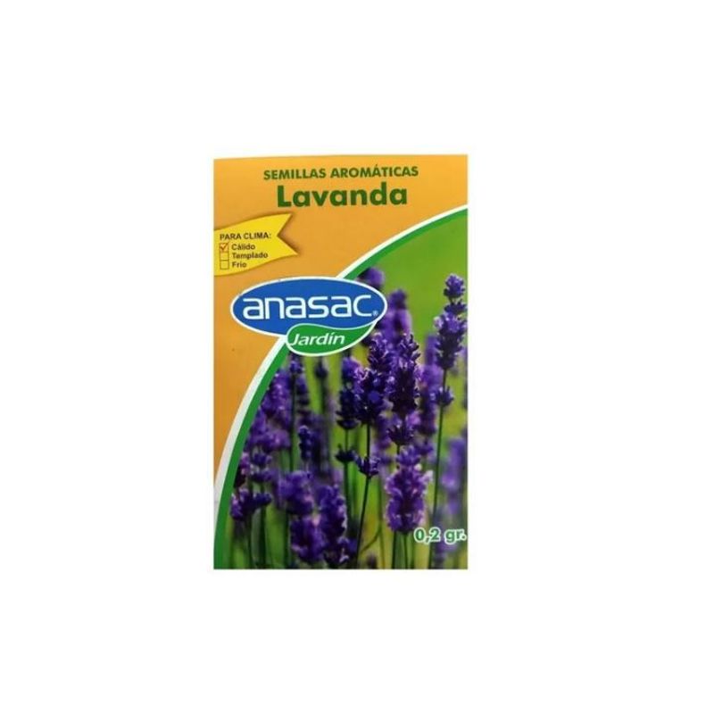 ANASAC - Semillas Lavanda Anasac 0.3 Gr
