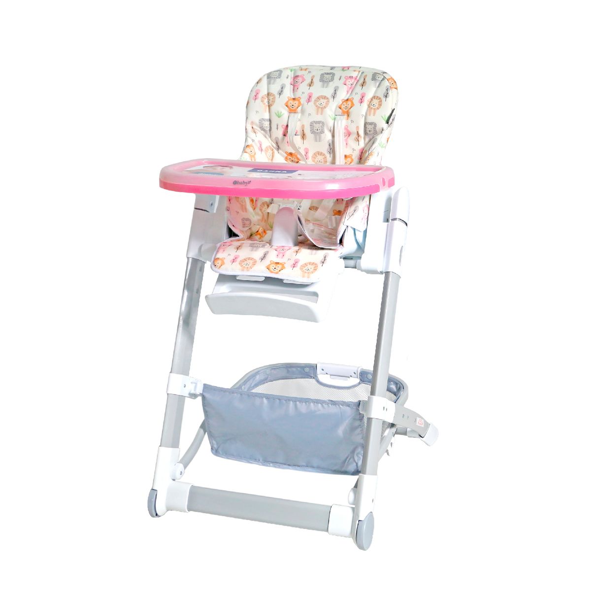 EBABY - Silla comedor de lujo CAMI - EB620-1 Rosa
