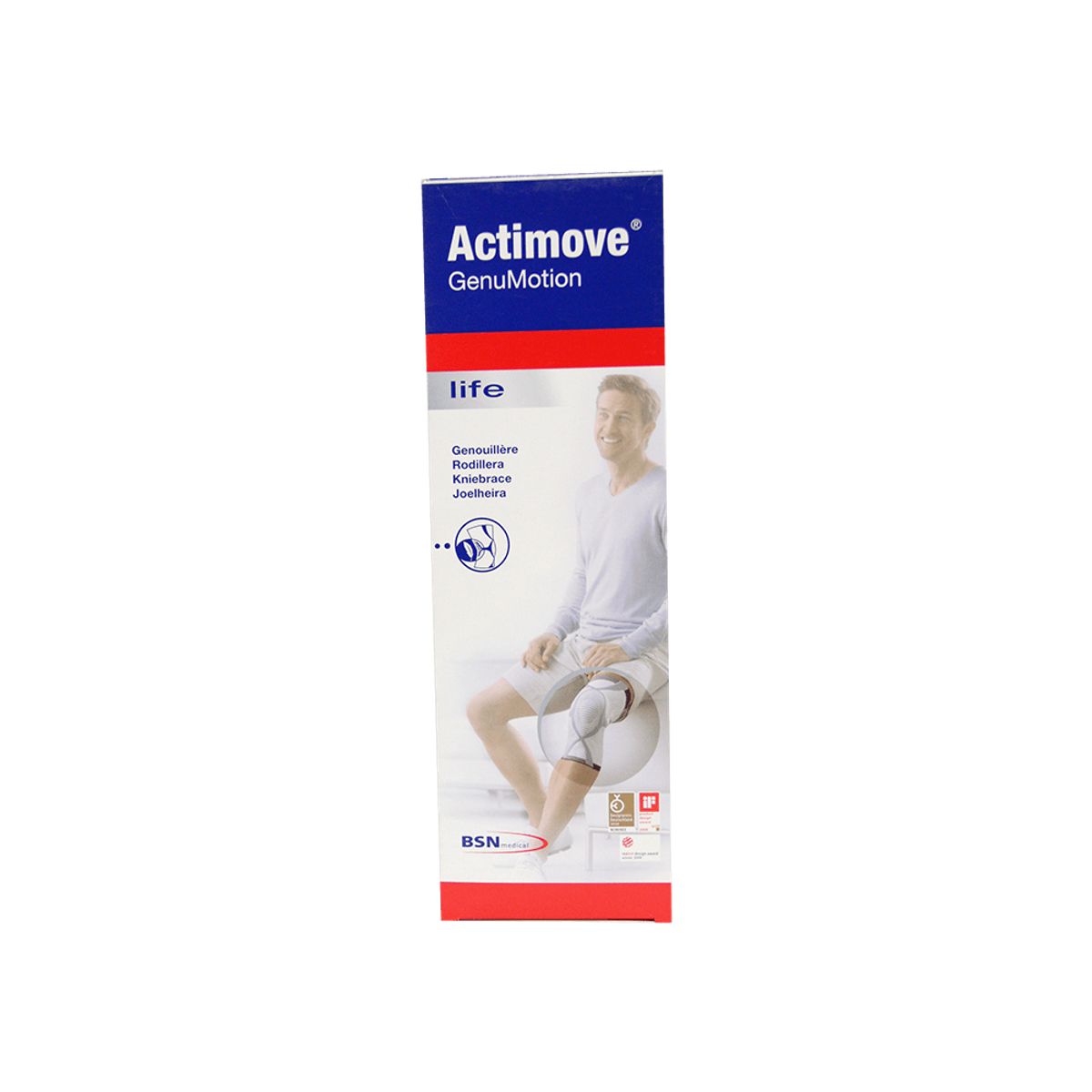 ACTIMOVE - Rodillera Actimove Genumotion Talla M Blanco