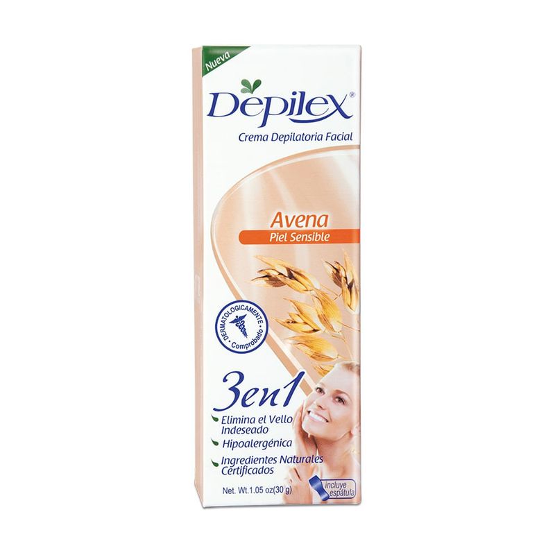 DEPILEX - Crema Depilatoria Facial Depilex  Avena X 30gr