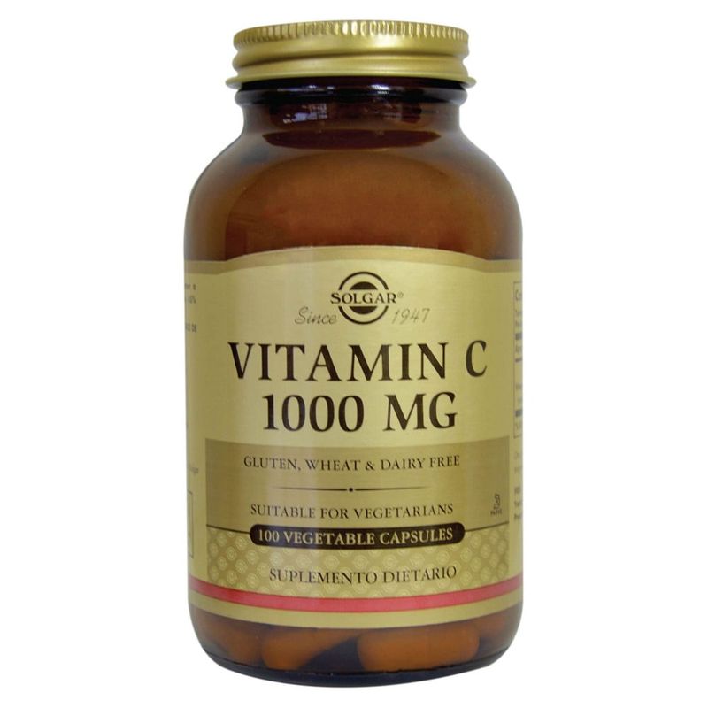 SOLGAR - Vitamina C Solgar 1000mg X 100 Cap