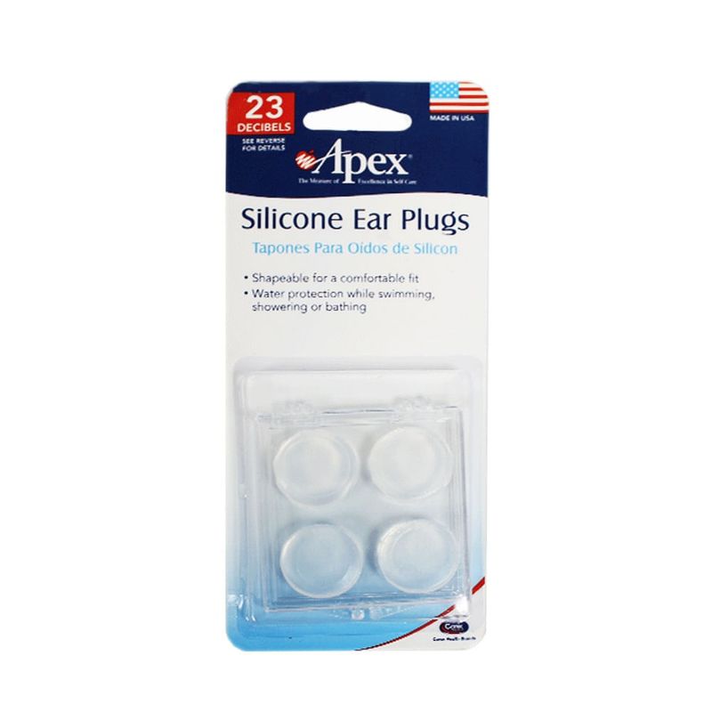 GENERICO - Tapones Oidos Apex Silicona X4und