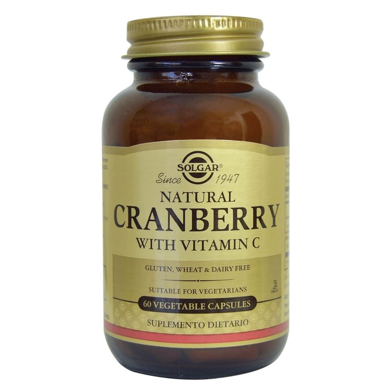 SOLGAR - Cranberry Vitamin C Solgar X 60 Capsulas