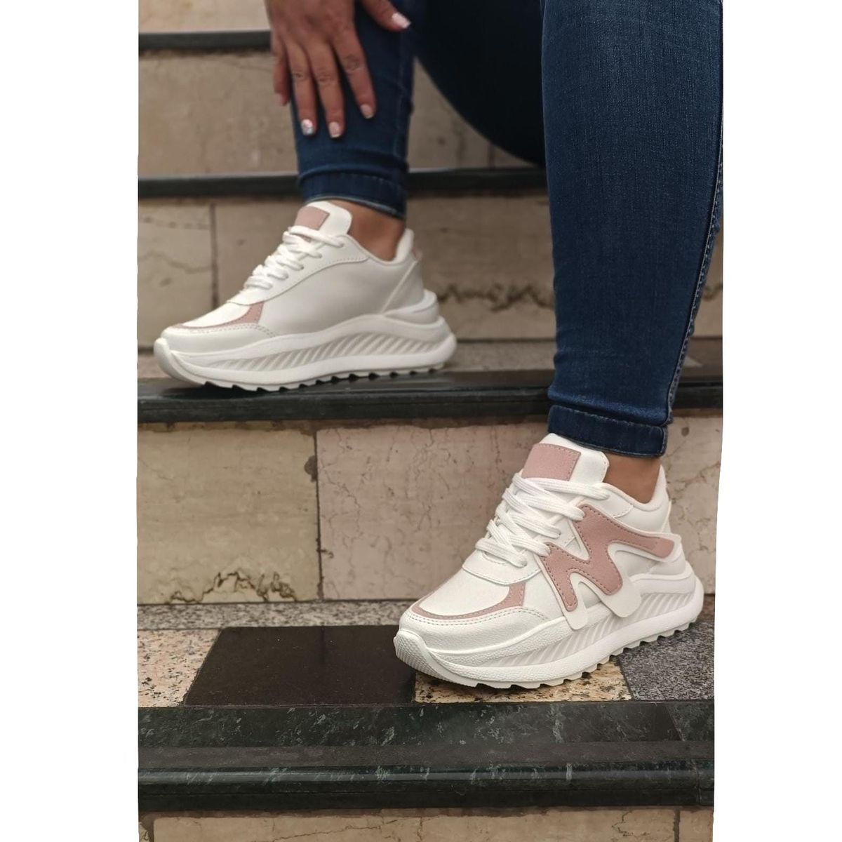 URBAN PLUS - TENIS PARA MUJER PLATAFORMA