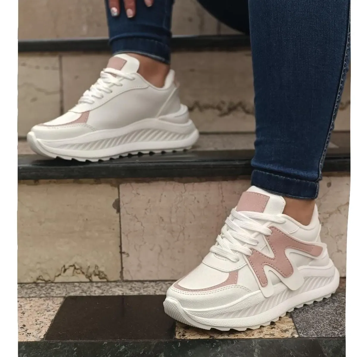 URBAN PLUS - TENIS PARA MUJER PLATAFORMA