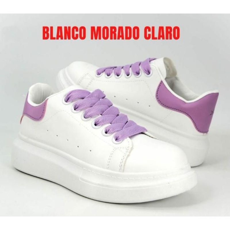 GENERICO - TENIS PARA MUJER COLOR BLANCO