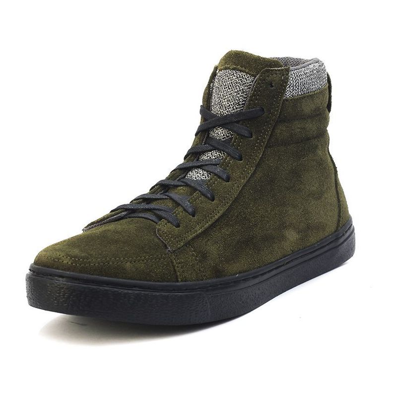 MOOPY - TENIS CUERO VERDE MOOPY  A-4