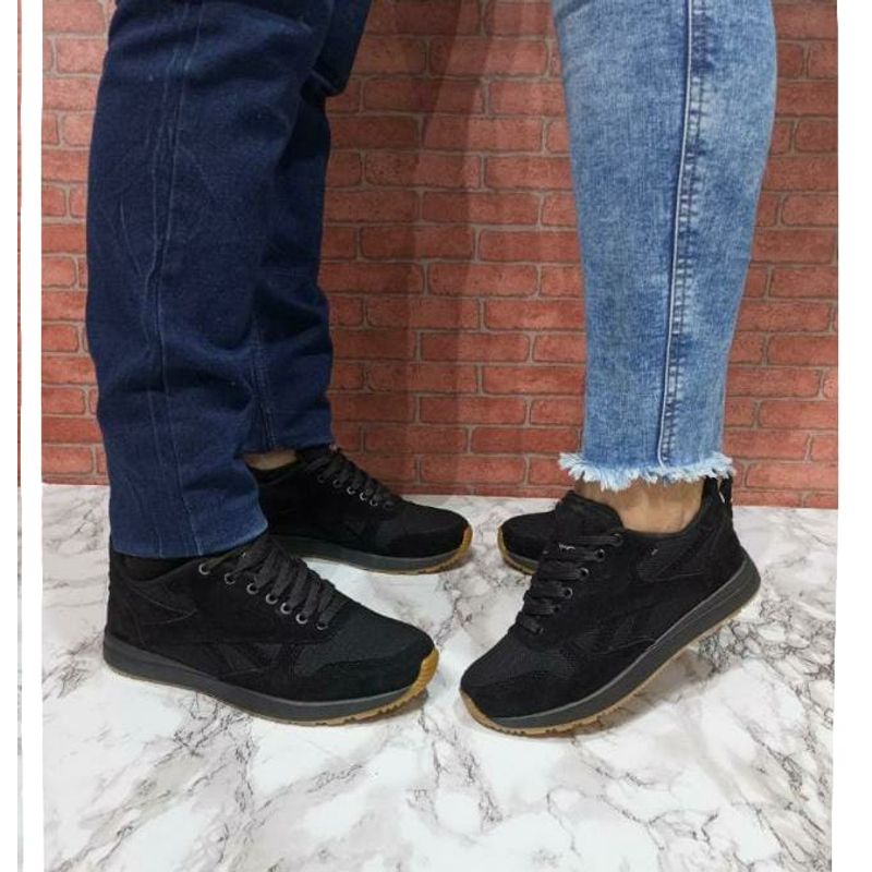 GENERICO - TENIS UNISEX COLOR NEGRO