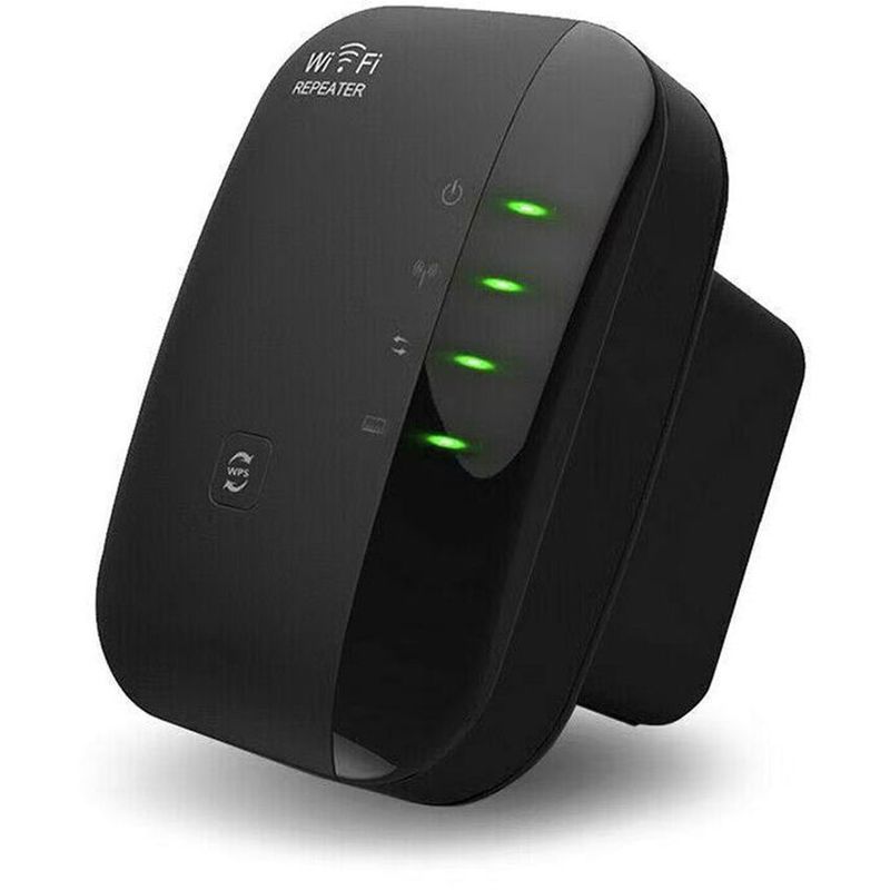 GENERICO - Repetidor amplificador de señal wifi inalámbrico 300 mbps
