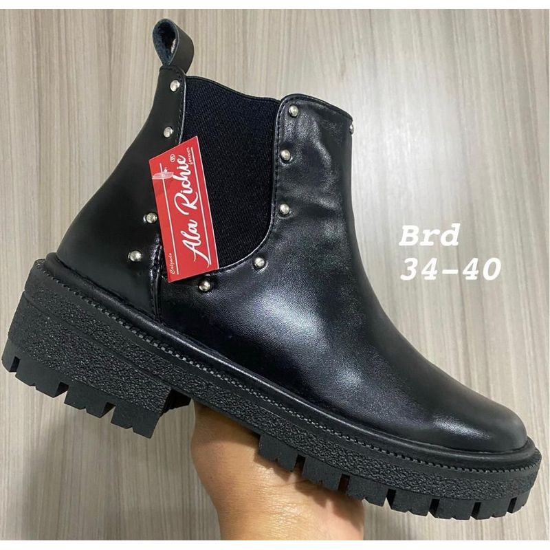 GENERICO - BOTINES PARA MUJER NEGRO