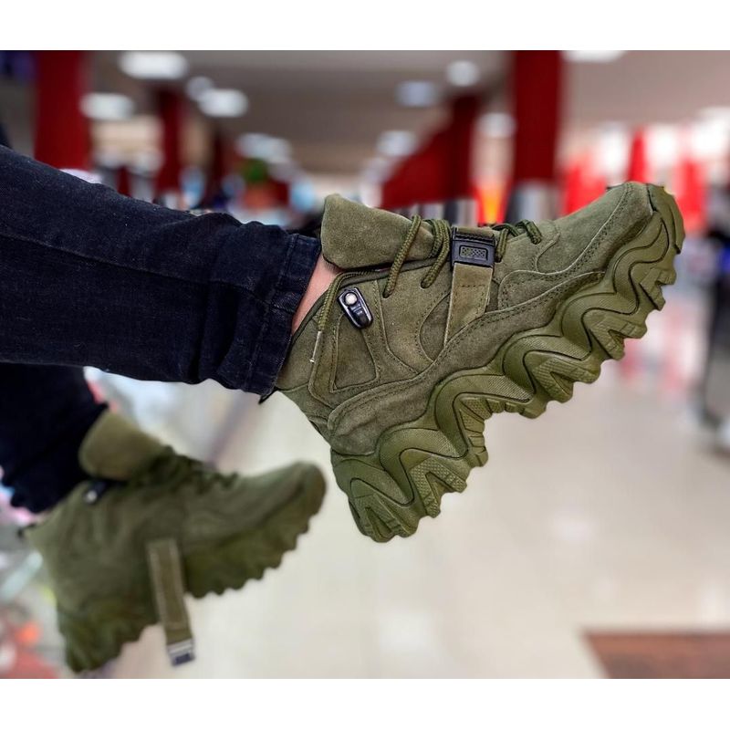 GENERICO - BOTAS PARA MUJER COLOR VERDE