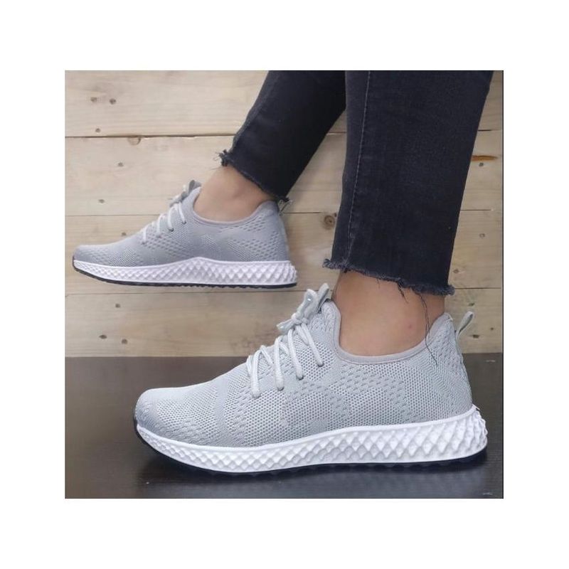 GENERICO - TENIS PARA MUJER COLOR GRIS