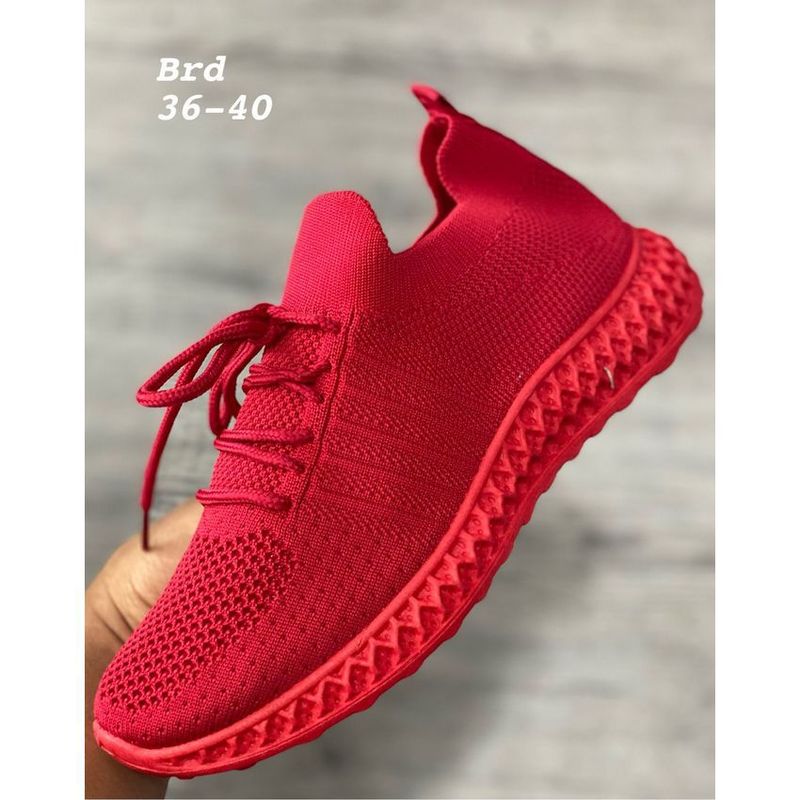GENERICO - TENIS PARA MUJER COLOR ROJO