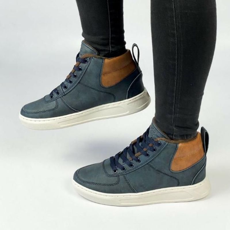 GENERICO - BOTINES PARA HOMBRE COLOR AZUL
