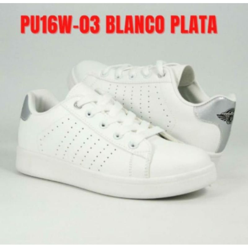 GENERICO - TENIS PARA MUJER COLOR BLANCO