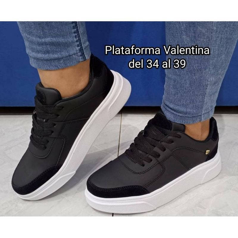 GENERICO - TENIS MUJER PLATAFORMA