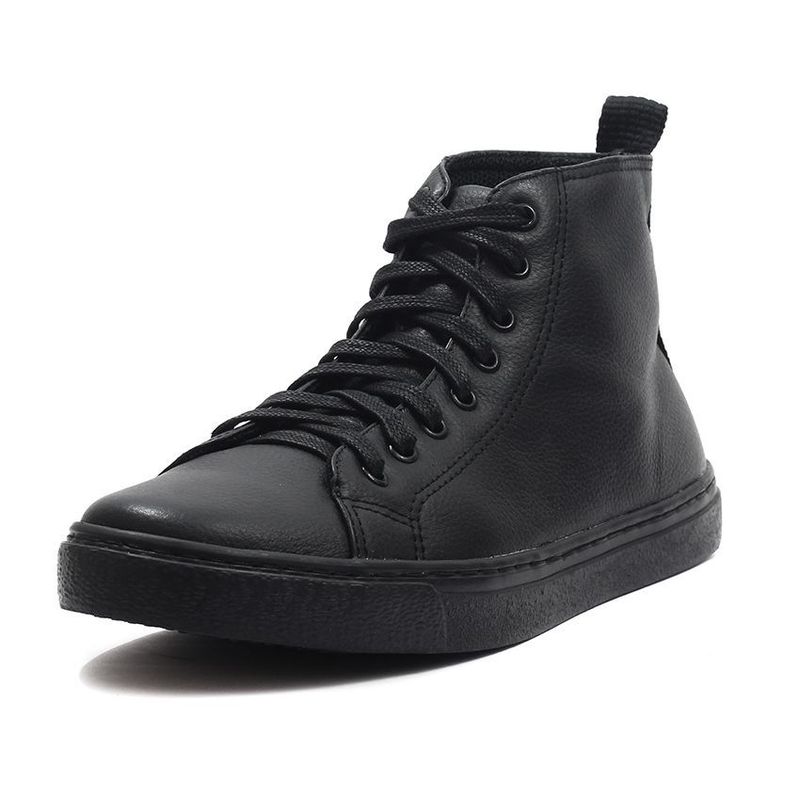 MOOPY - TENIS CUERO  NEGRO  MOOPY  A-2