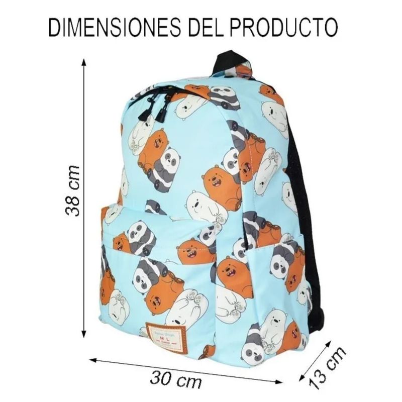 DISTRIBUCIONES GUZ SAS - Maleta morral Osos Escandalosos