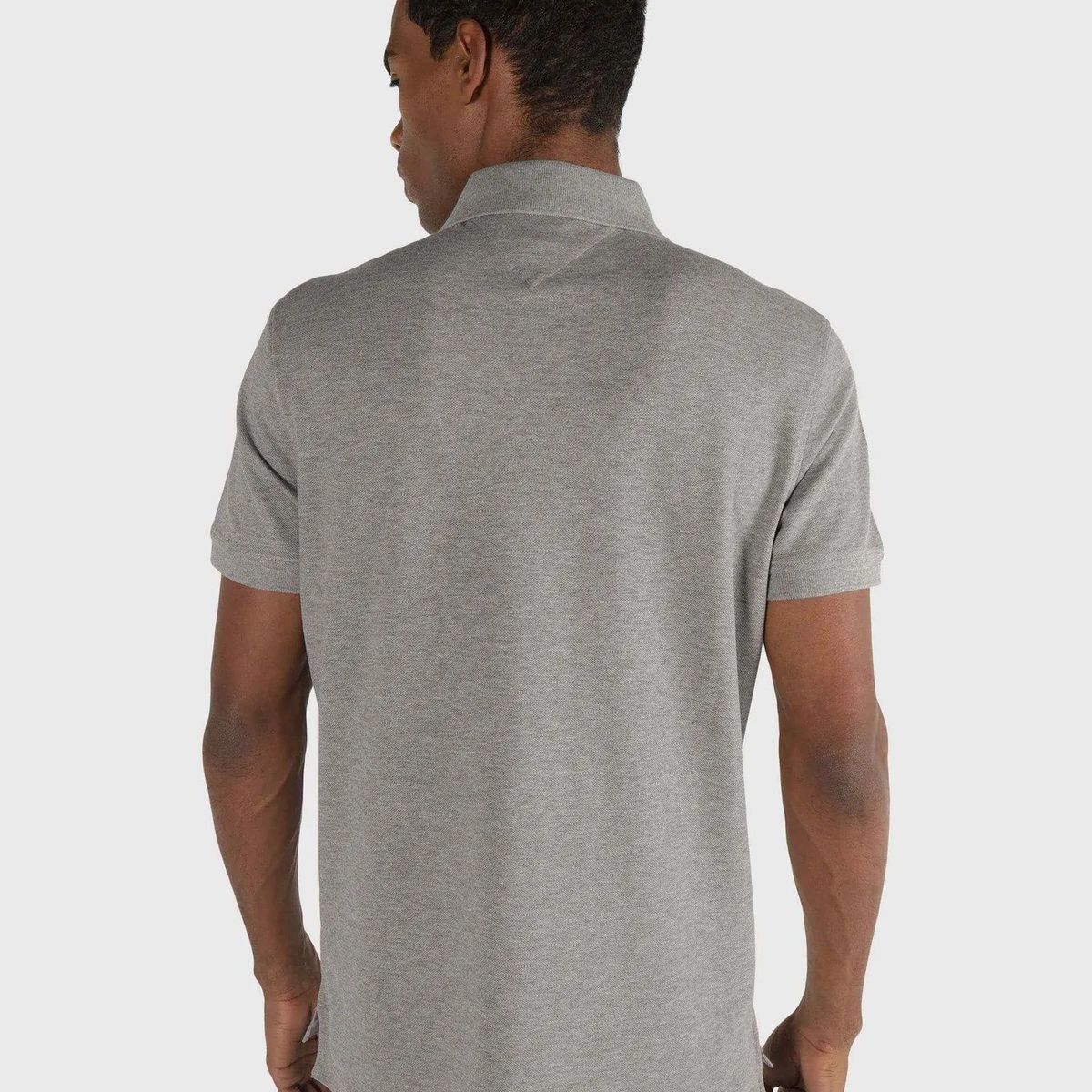 TOMMY HILFIGER - Polo Gris Clasica Para Hombre Tommy Hilfiger