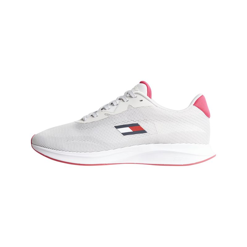 TOMMY HILFIGER - Tenis Blancos Estilo Deportivos Para Mujer Tommy Hilfiger