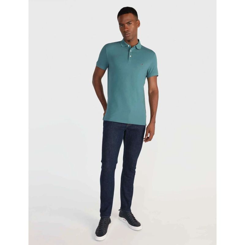 TOMMY HILFIGER - Saco Polo Para Hombre Verde Tommy Hilfiger