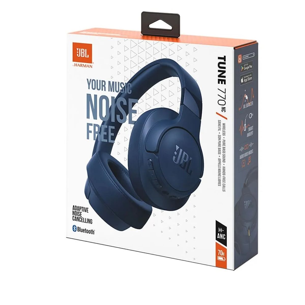 JBL - Audifonos inalambricos Jbl 770 Nc Bluetooth Azul