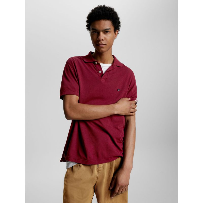 TOMMY HILFIGER - Polo Tommy Hilfiger X Shawn Mendes De Corte Regular Hombre Rojo Tommy Hilfiger