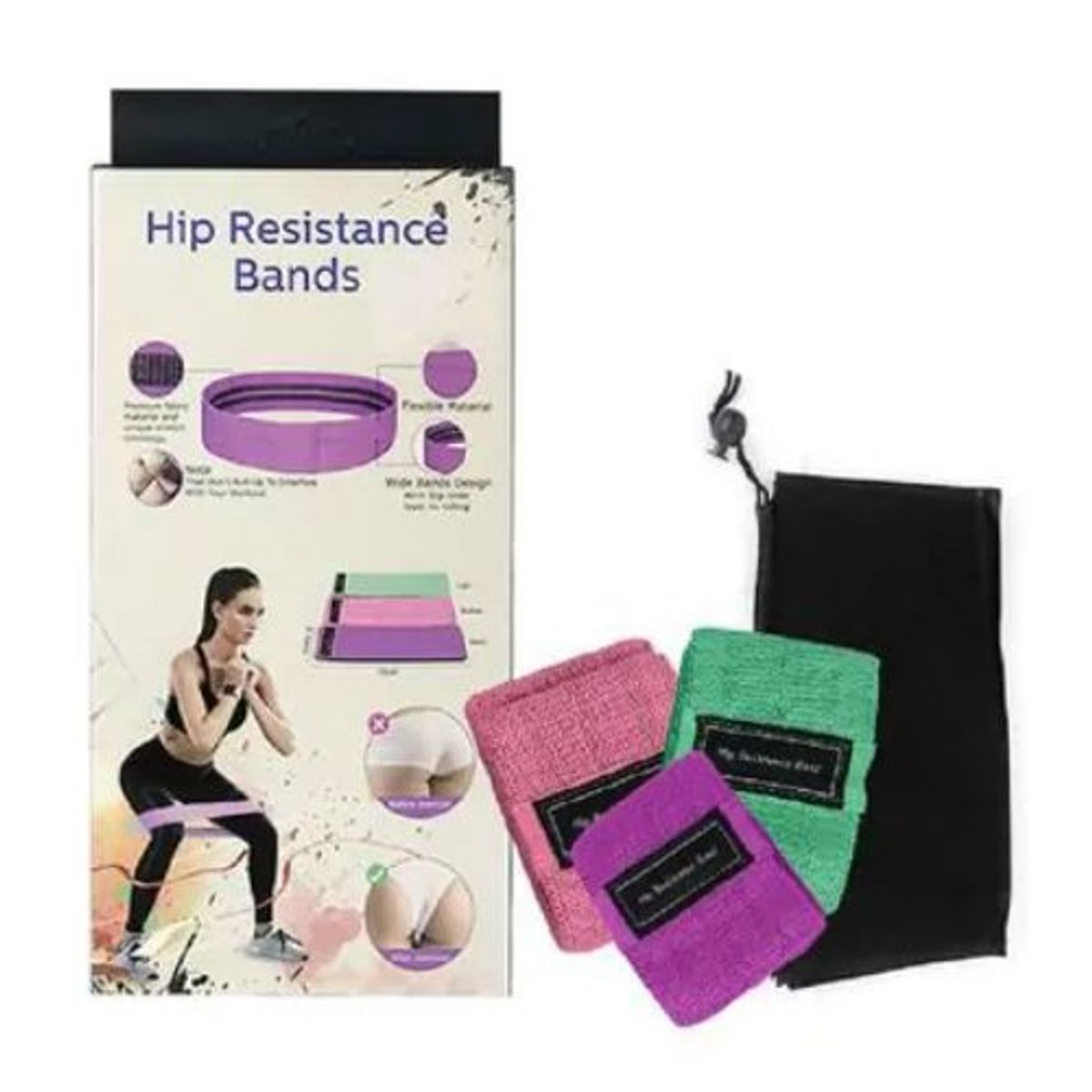 GENERICO - Set x3 de bandas elásticas.