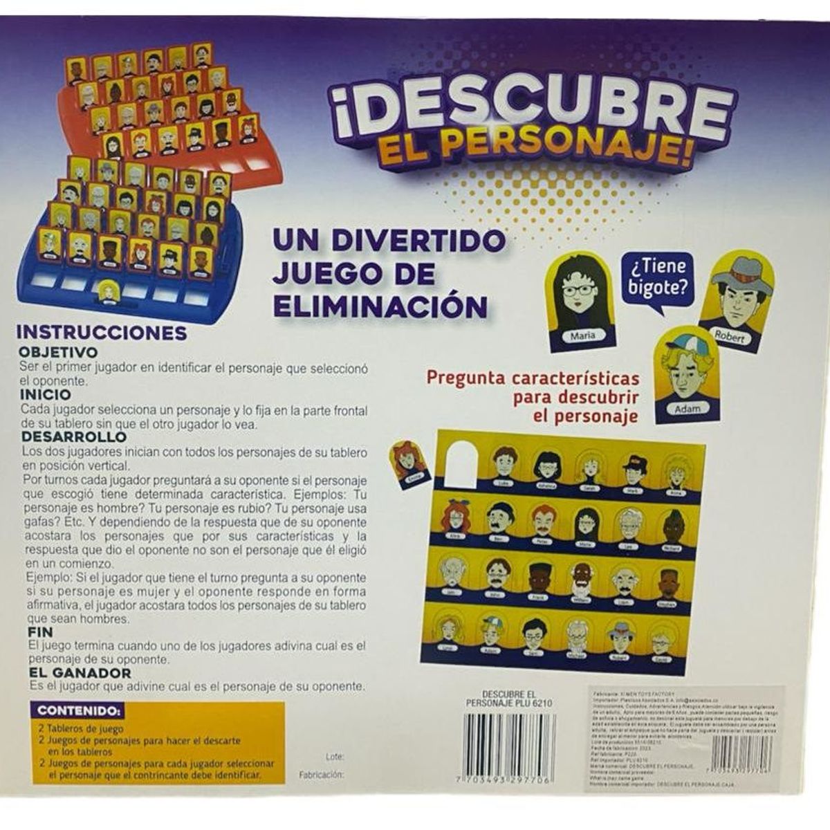 JUGUETELANDIA - DESCUBRE EL PERSONAJE CAJA