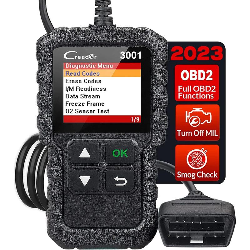 USA - Creader 3001 Escaner Automotriz Obd2 Multimarca Motor