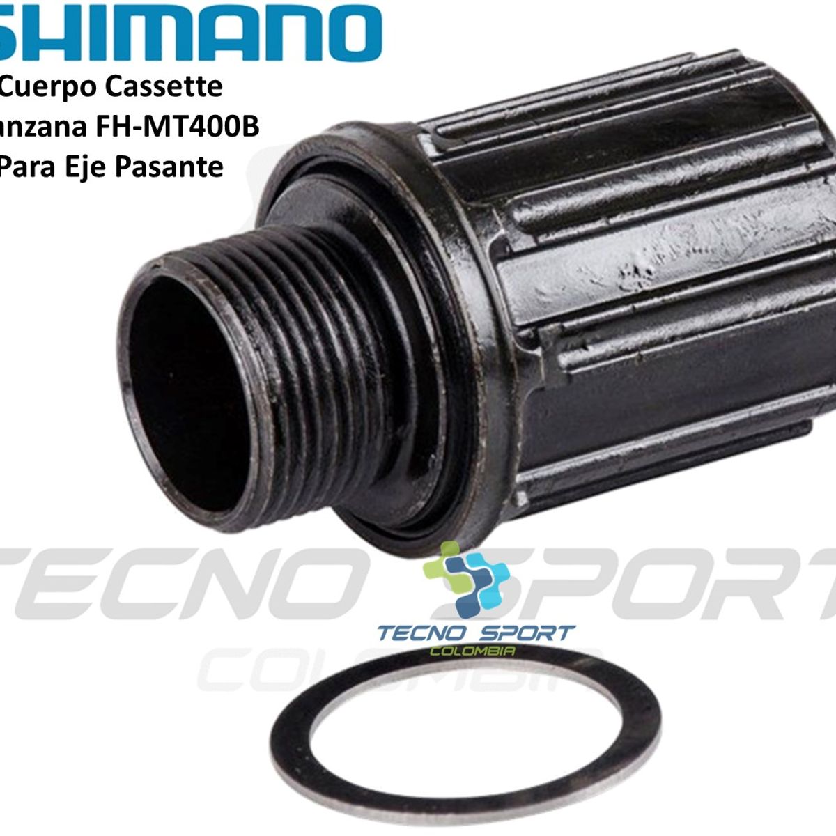 SHIMANO - Cuerpo Pacha Cassette Shimano MT400B Nucleo Manzana Biciclet