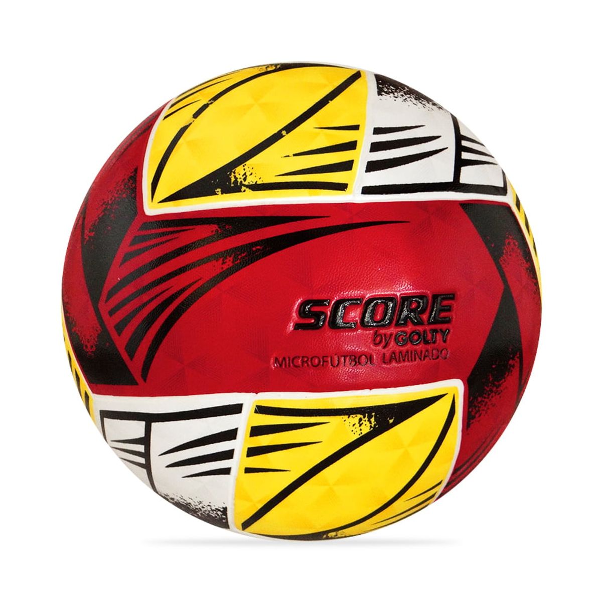 GOLTY - Balón Microfútbol Golty By Score Tribal-Blanco
