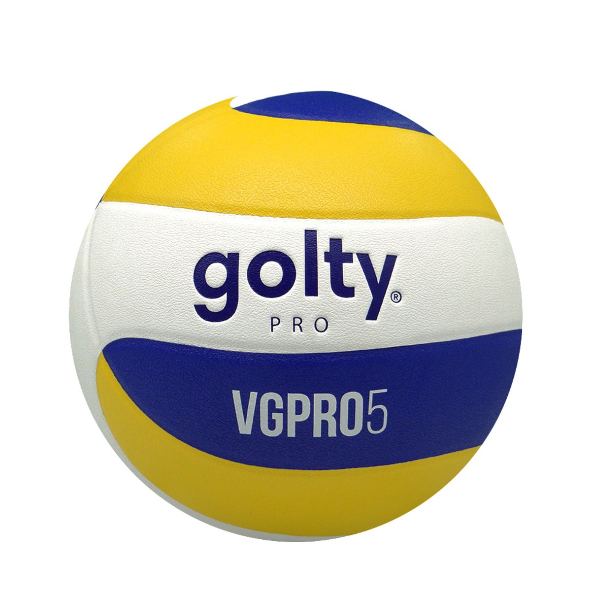 GOLTY - Balón Voleibol Golty Pro Vgpro5 No6-Blanco/Amarillo