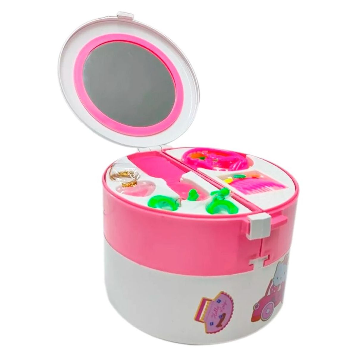 GENERICO - Neceser Set Belleza Espejo Maletin Accesorios Niña Juguete