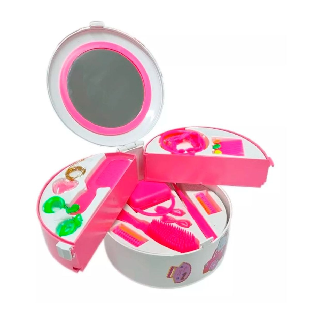 GENERICO - Neceser Set Belleza Espejo Maletin Accesorios Niña Juguete