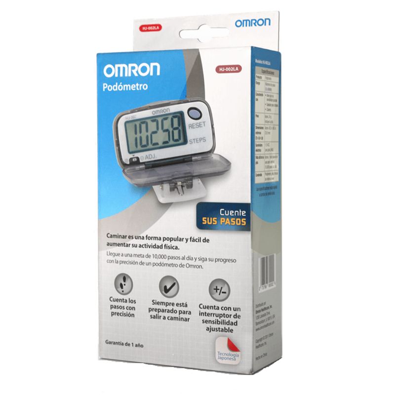 OMRON - Podometro Omron Hj - 002la Cuenta Tus Paso