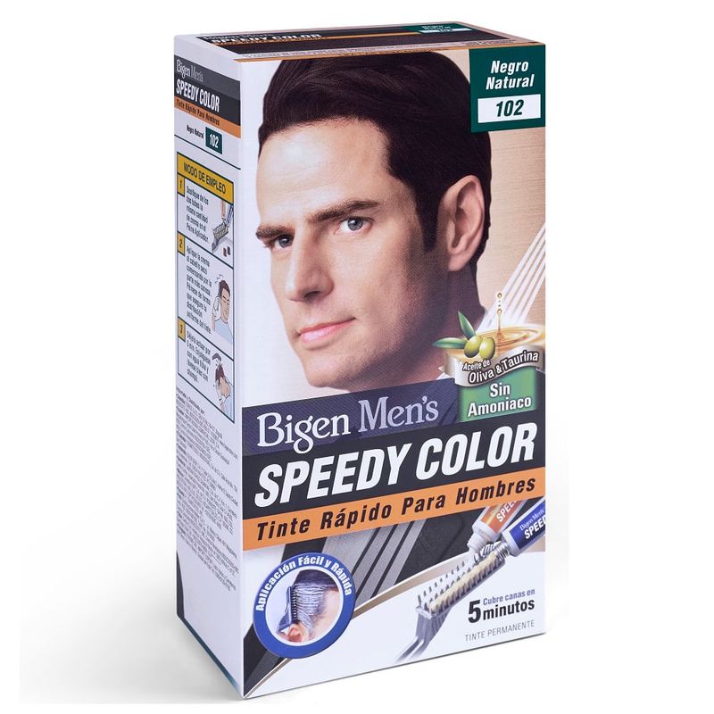 BIGEN - Tinte Bigen Mens Speedy Color Negro Natural #102
