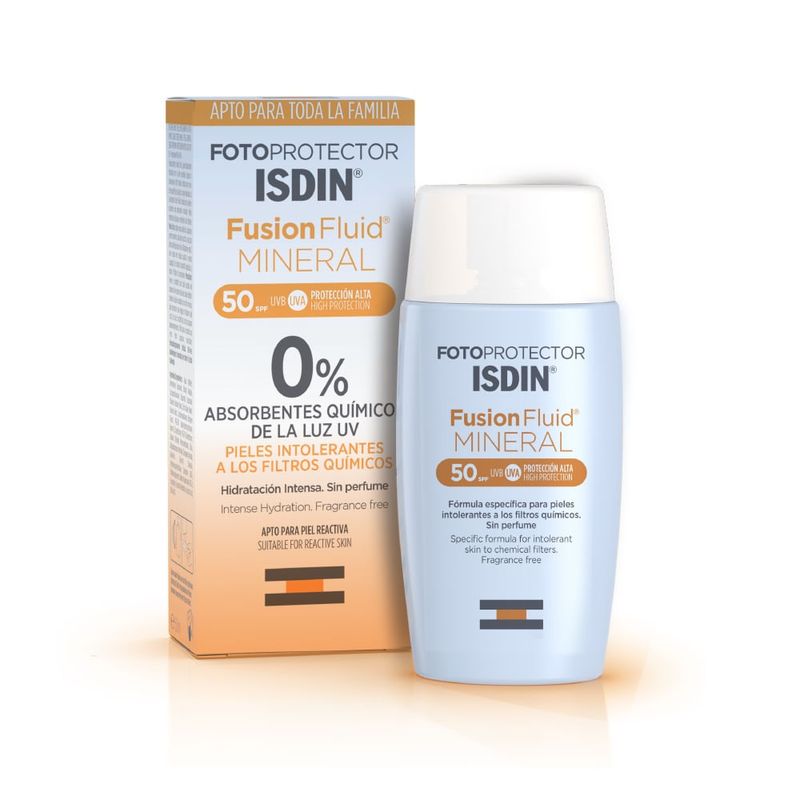 ISDIN - Fotoprotector Isdin Fusion Mineral Spf50 50ml