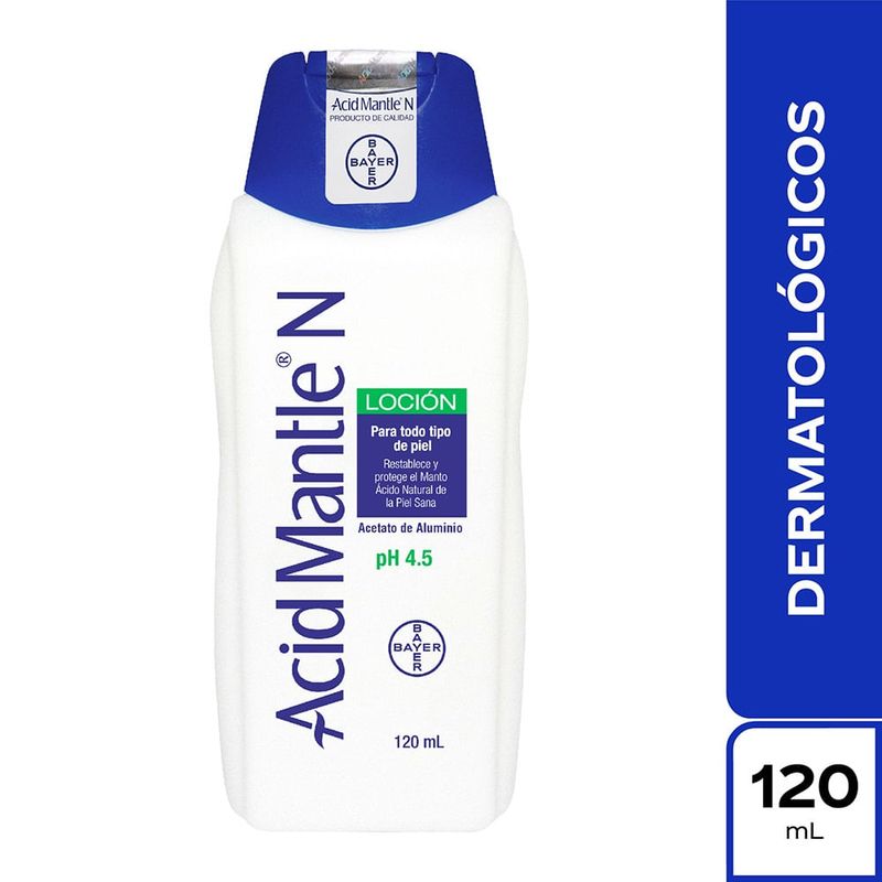 ACID MANTLE - Acid Mantle N Ph 4.5 Frasco Locion X 120ml
