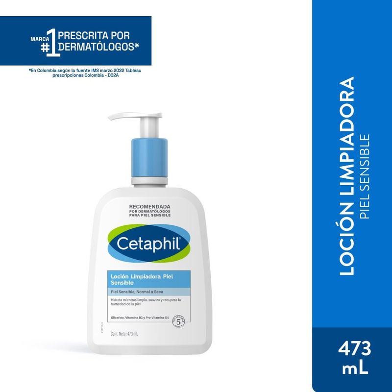 CETAPHIL - Cetaphil Locion Limpiadora X 473ml