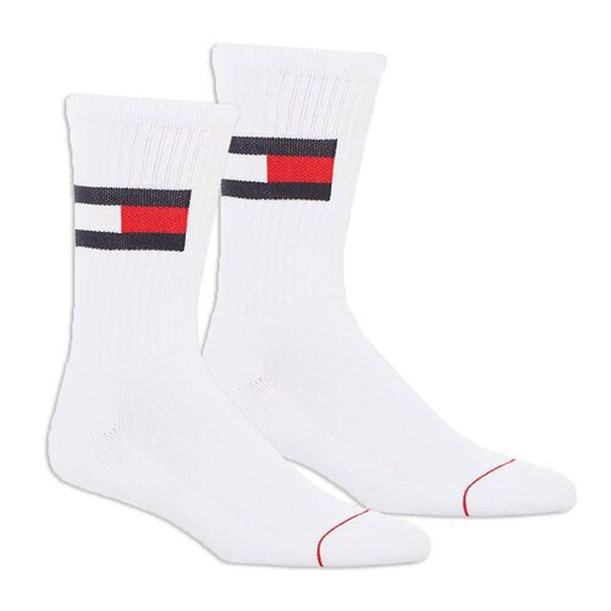 TOMMY HILFIGER - Medias Para Hombres Hombre Blanco Tommy Hilfiger