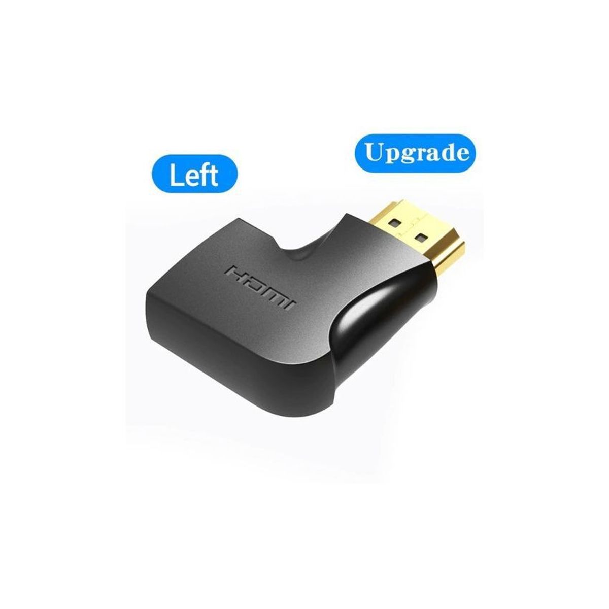 GENERICO - Adaptador convertidor hdmi 4k macho a hdmi hembra 5 modelos