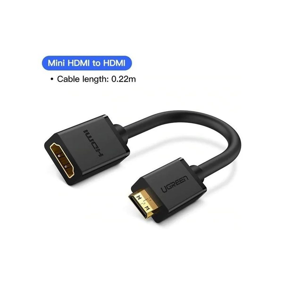 UGREEN - Adaptador cable Micro Hdmi  ini hdmi a hdmi 4k ugreen