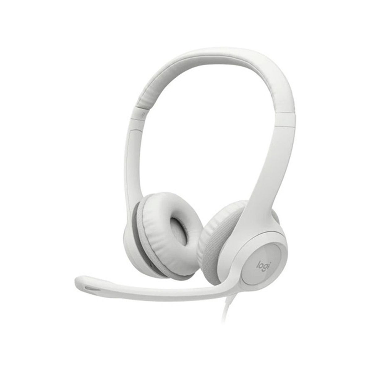 LOGITECH - Logitech H390 Confortables Auriculares Usb Con Micrófono Blanco