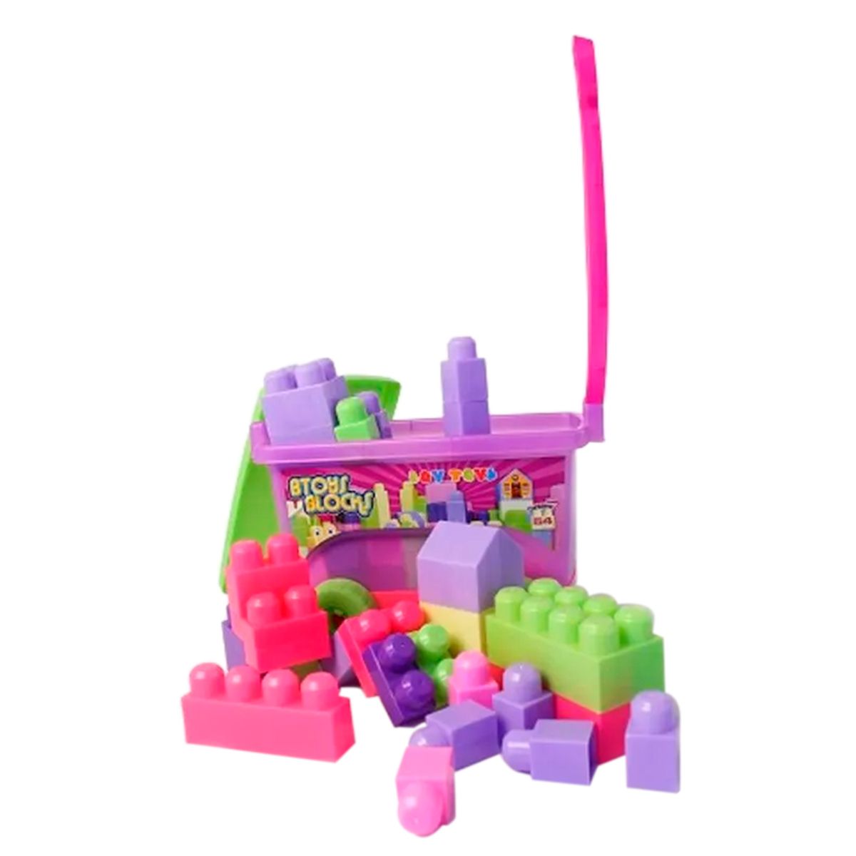 GENERICO - Vagón Rueda Armatodo 54 Fichas Didáctico Infantil Para Niñas