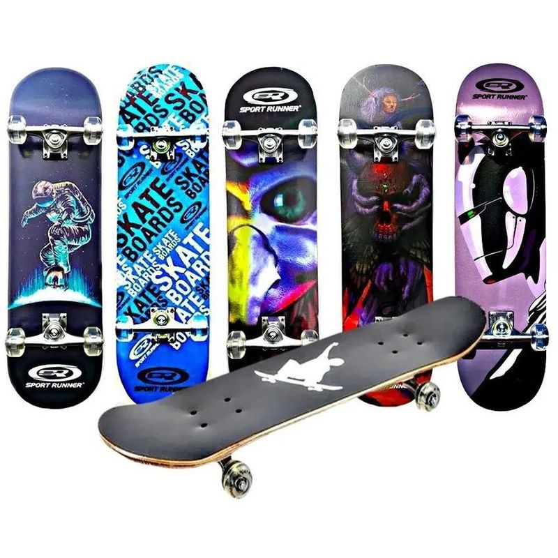 GENERICO - Tabla De Skate Skateboard Patineta Diseños Semiprofesional